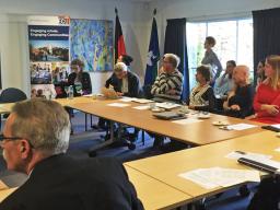 'Human Journeys in the Global Era' round table in Canberra, 17 August 2018