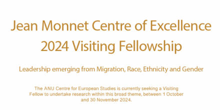 Jean Monnet Centre of Excellence: 2024 Visiting Fellowship