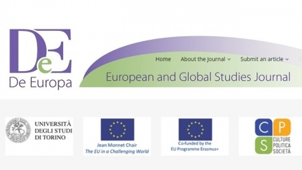 De Europa: European and Global Studies Journal - Call for Papers