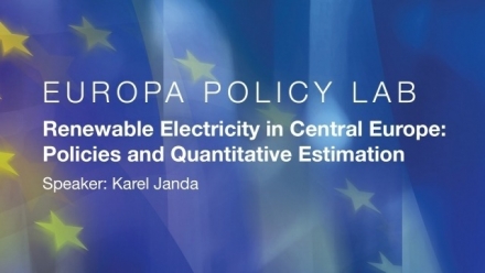Europa Policy Lab: Renewable Electricity in Central Europe: Policies and Quantitative Estimation
