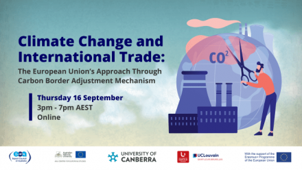Climate Change And International Trade: The European Union’s Approach Through Carbon Border Adjustment Mechanism Climate Change And International Trade: The European Union’s Approach Through Carbon Border Adjustment Mechanism